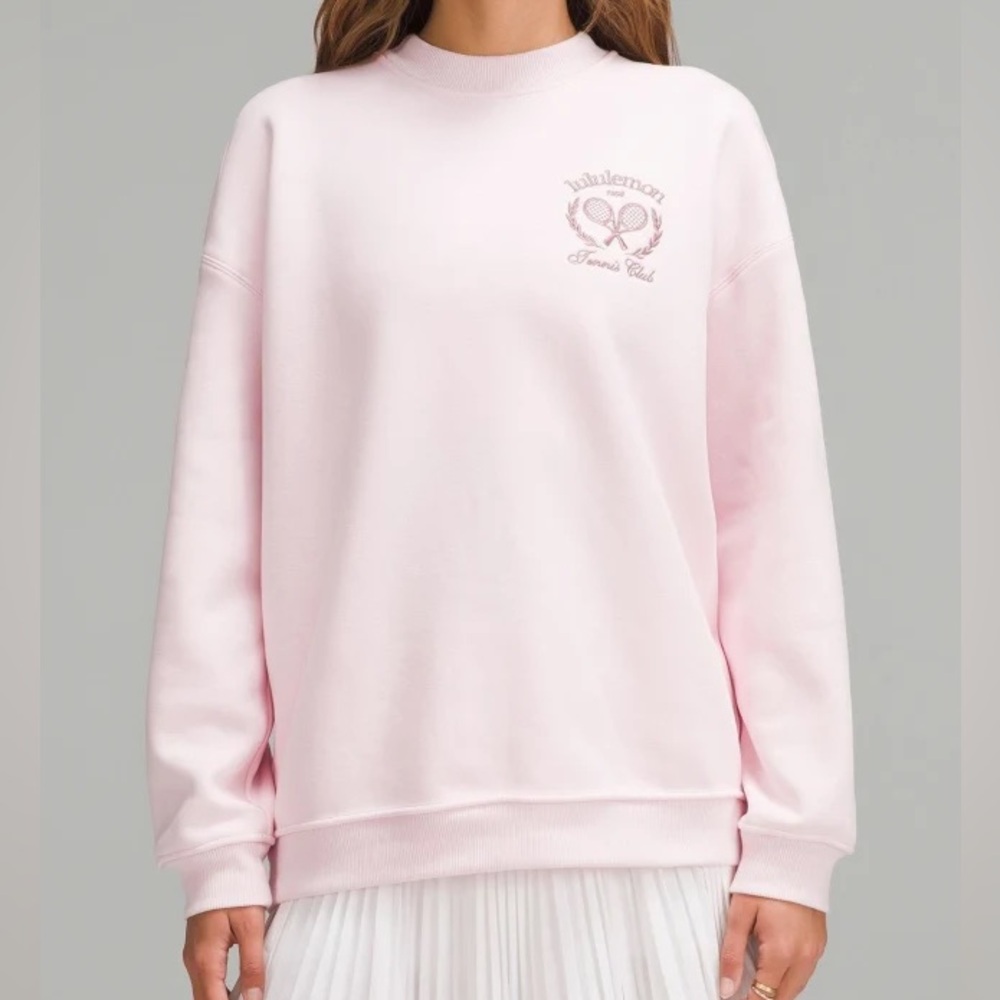 Lululemon Heavyweight Fleece Pullover Tennis Club